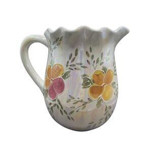 Vintage WCL Pottery Water Pitcher USED